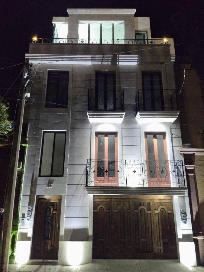 En El Centro 3 Hermoso Loft Familiar Ac Wifi 300 Mbps Aguascalientes Exterior foto