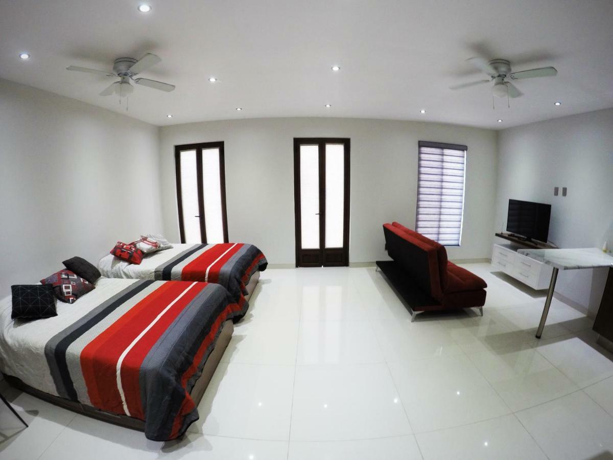 En El Centro 3 Hermoso Loft Familiar Ac Wifi 300 Mbps Aguascalientes Exterior foto